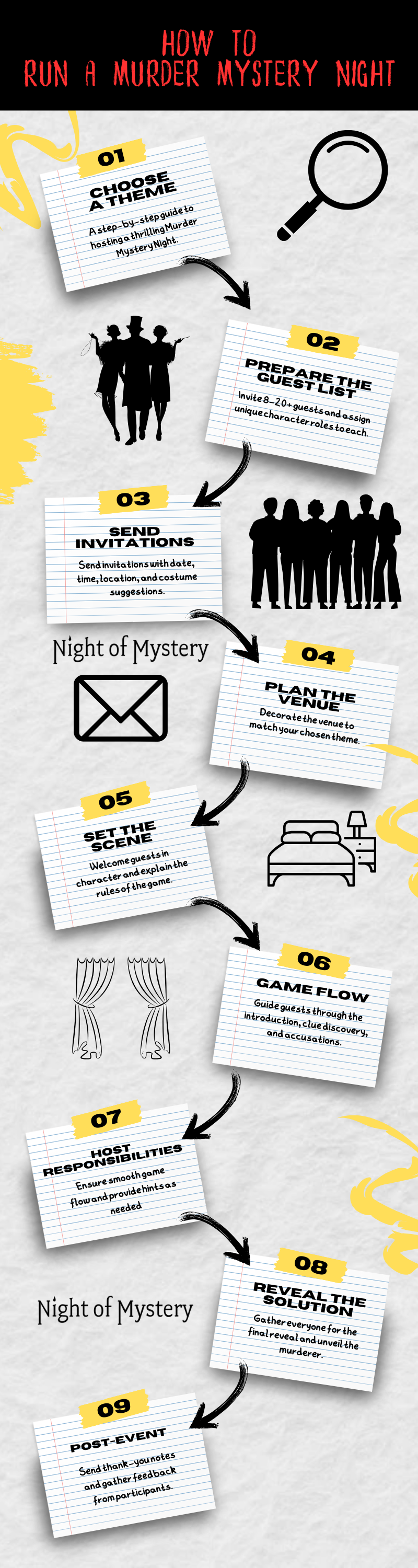 How to Host a Murder Mystery Party | Murder Mystery Party Ideas