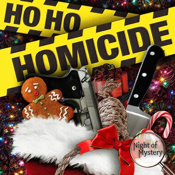 Christmas murder mystery party kit