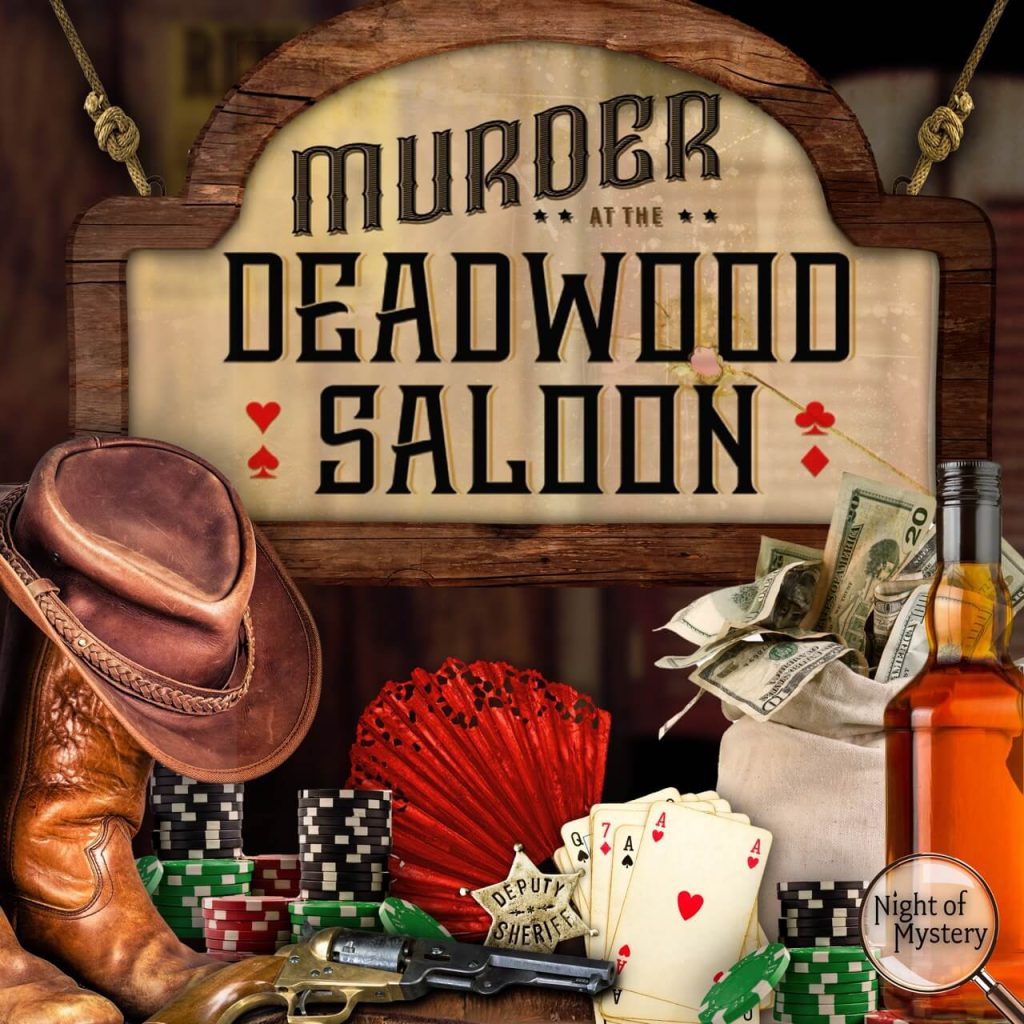 wild west murder mystery party kit