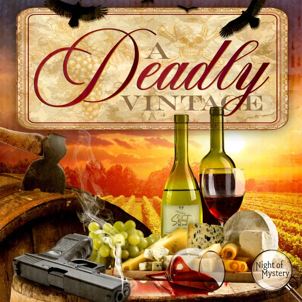 wine murder mystery game
