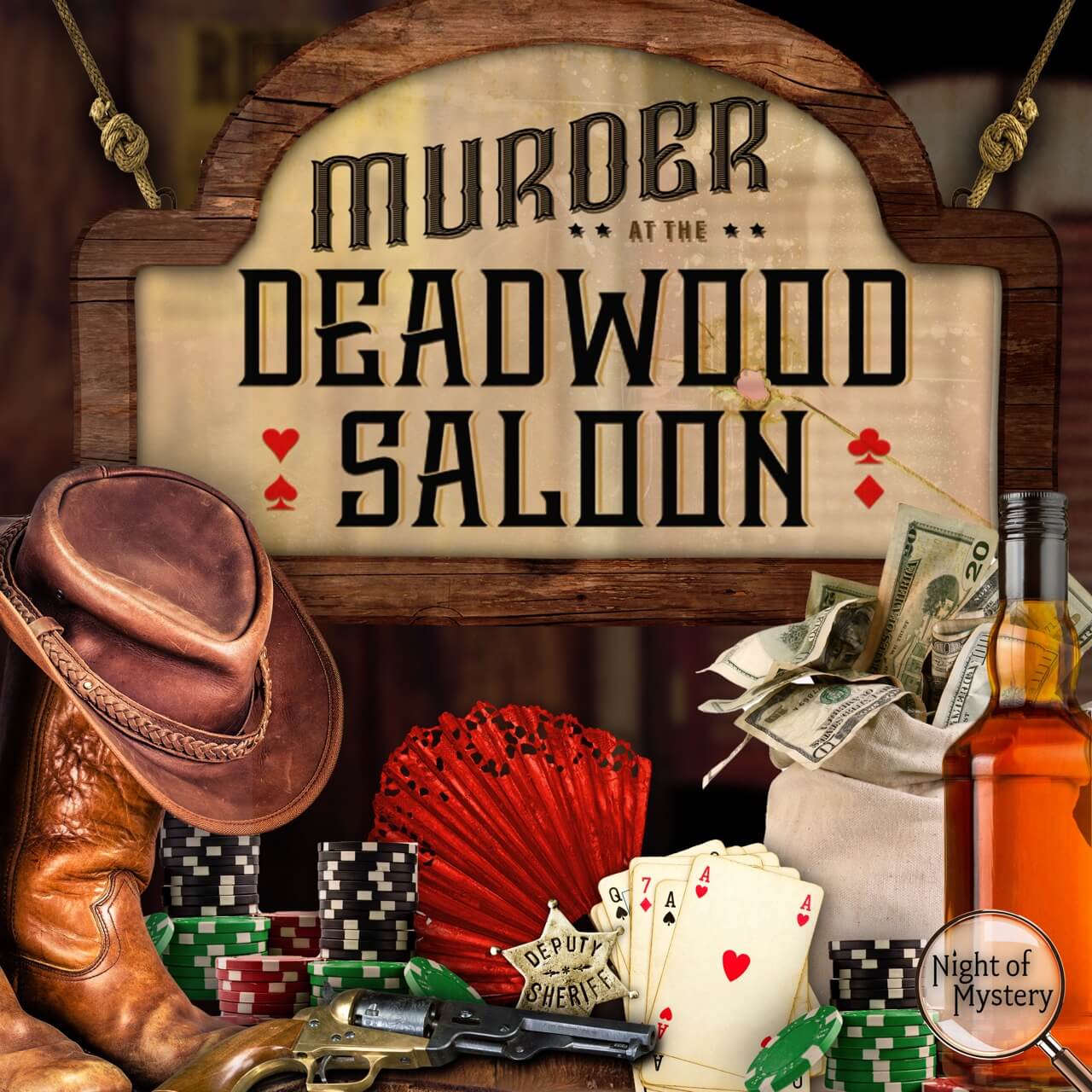 Party Tips, Murder At The Deadwood Saloon